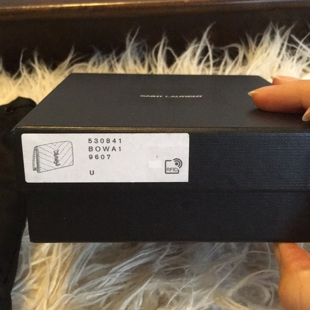 YSL Wallet in Sea Salt colour - Picture 10 of 13